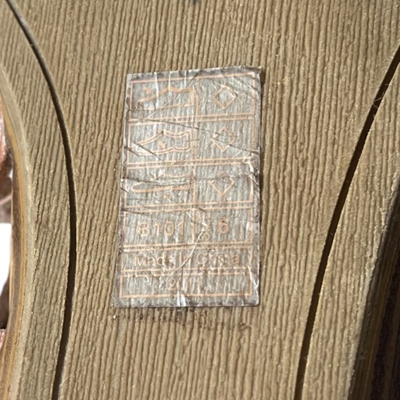 Blowfish Girls Summer Strap Sandal, Light Brown/Dark Tan Color, Size Big Kid 6 - Picture 15 of 15